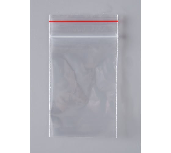 Пакет с замком Zip-Lock PACK INNOVATION 4x6 см 40 мкм 2000 шт. IP00040640-2К 1