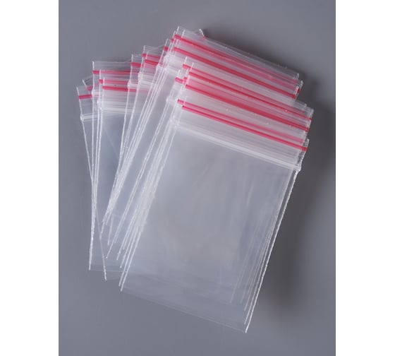 Пакет с замком Zip-Lock PACK INNOVATION сверхпрочный 6x8 см 60 мкм 100 шт. IP00060860-1 1