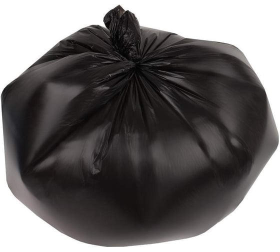 Мешки для мусора 60 л, ПНД, 60х70 см, 15 мкм, 20 шт, прочные OfficeClean 344041