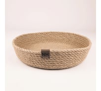 Поднос Nevidana's Home 24х6 см, джут NHJUTE24X6