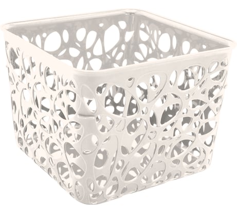 Корзинка Архимед квадратная 021.28 115741 Р1216КРЕМ