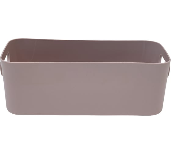 Корзинка для хранения Архимед 28x13,5x10 см какао Р1239К