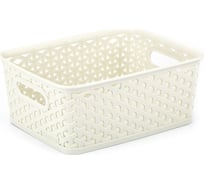 Корзинка Архимед MY STYLE 13 л 355x296x133 мм кремовая 196852
