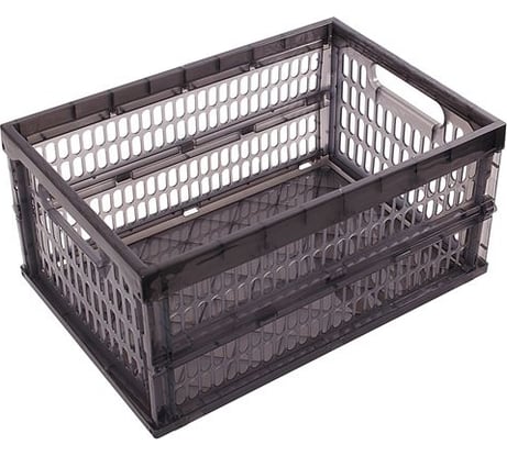 Ящик складной для хранения Архимед 14 л, черный 175985Ч