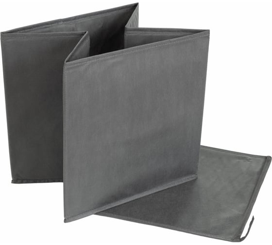 Короб для хранения Attache 31x31x30 см, серый, без молнии 1871091