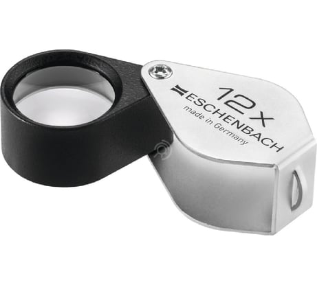 Техническая лупа Eschenbach складная, апланатическая, металлический корпус, 15 мм, 12.0х 117612