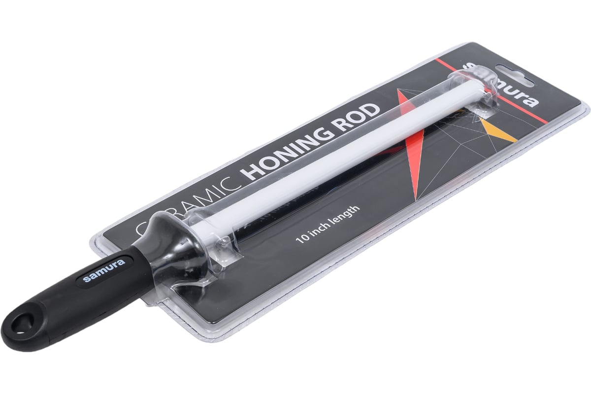 Мусат керамический 254 мм, белый Samura S-600/K - выгодная цена, отзывы ...