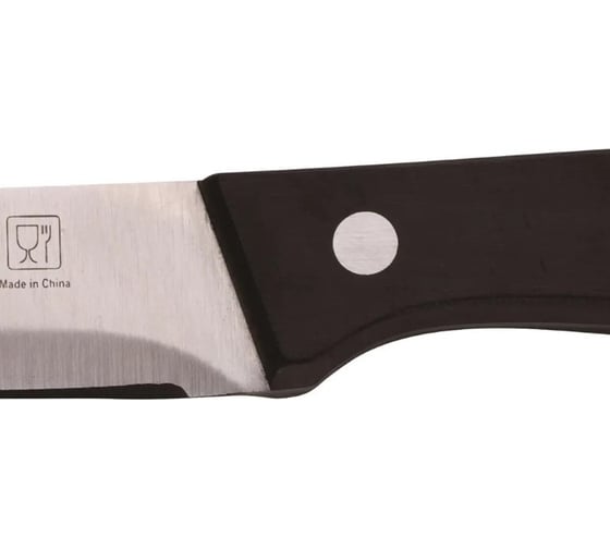 Нож универсальный Bergner 12 см, нержавеющая сталь, пластик, Resa BG-4065