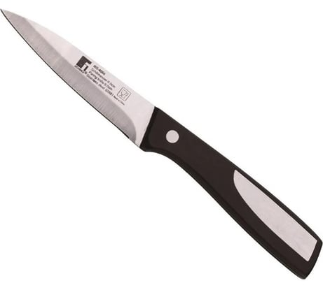 Нож для овощей Bergner 9 см, нержавеющая сталь, пластик, Resa BG-4066