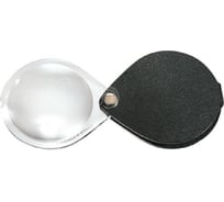 Складная двояковыпуклая лупа Eschenbach 50 мм, 3.5х10.0 дптр, черный, форма каплевидная 1740550