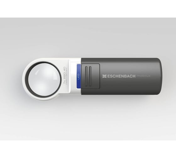 Ручная асферичная лупа со светодиодной подсветкой Eschenbach 35 мм, 7.0х28.0 дптр 15117 1