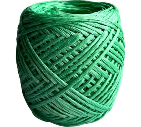 Шпагат полипропиленовый ООО Оптхозторг 250 метров 800 текс 40 кгс зеленый клубок 0112507