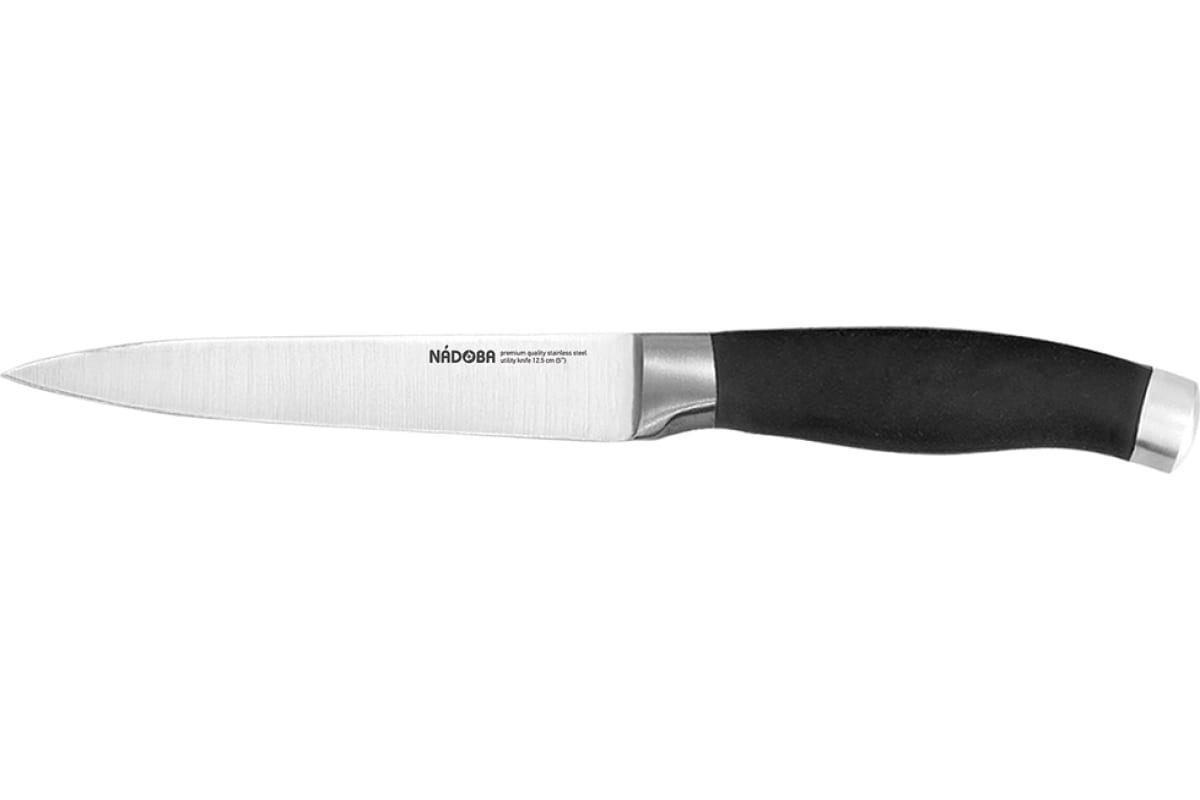  из 5 кухонных ножей, ножниц и блока для ножей с ножеточкой NADOBA .