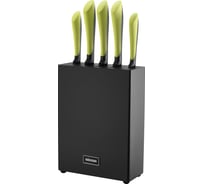 Набор NADOBA JANA из 5 кухонных ножей с блоком, 723117