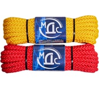 Полипропиленовый канат ТОРГОВО-ПРОИЗВОДСТВЕННАЯ КОМПАНИЯ МДС, плетеный, 10 мм, 8 пр, 10 м 7930050321264