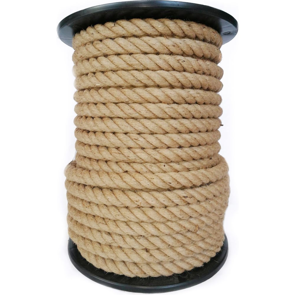 Джутовый канат ТПК МДС, крученый, 20 мм, 50 м 7930050321240 - выгодная ...