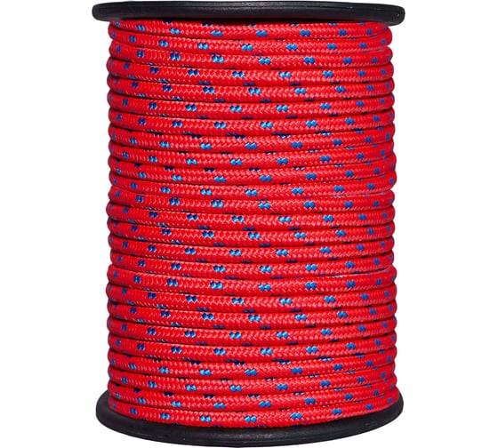 Полипропиленовый канат ТОРГОВО-ПРОИЗВОДСТВЕННАЯ КОМПАНИЯ МДС, плетеный, 16 мм, 16 пр, с сердечником, 100 м 7930050320014