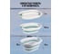 Корзина для белья MAGIC зеленая 25л 54.5x39x24см складная HOBBY LIFE HL081065G 3