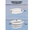 Корзина для белья MAGIC складная серая 38л HOBBY LIFE HL081064GR 3