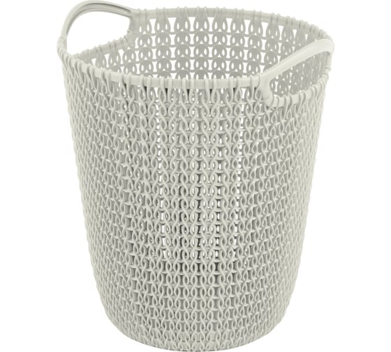 Корзина для бумаг CURVER KNIT белый 03678-X64-00 1
