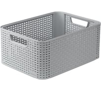 Корзинка CURVER STYLE M светло-серый, 18 л 03615-099-00