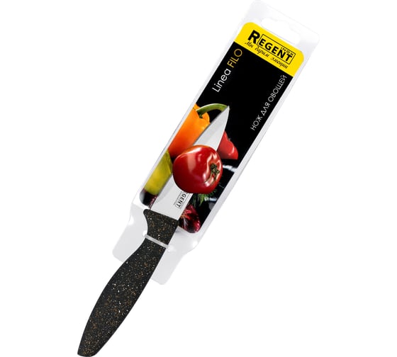 Нож для овощей Regent inox 90/200 мм (paring 3.5") Linea FILO 93-KN-FI-5
