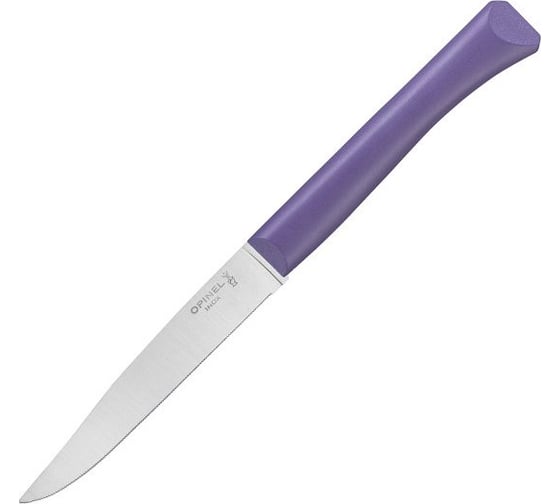 Столовый нож Opinel N125, полимерная ручка, нерж. сталь, пурпурный, 002191