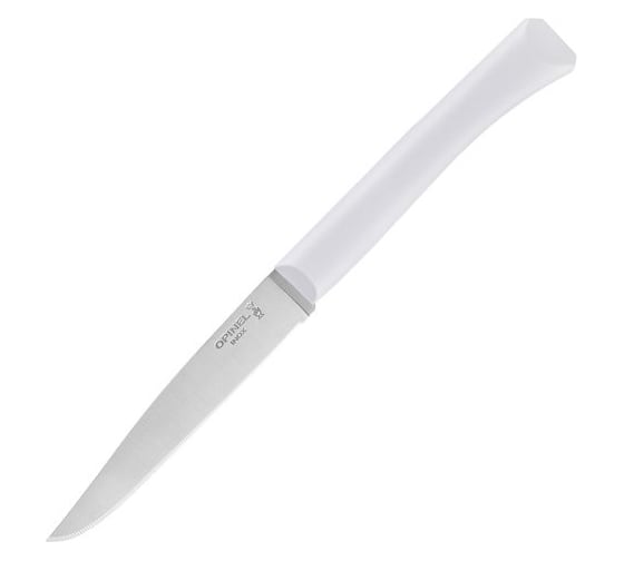 Столовый нож Opinel N125, полимерная ручка, нерж. сталь, белый, 001900