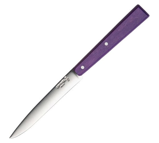 Столовый нож Opinel №125, нержавеющая сталь, пурпурный, 001587