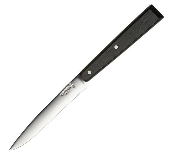 Столовый нож Opinel №125, нержавеющая сталь, черный, 001593