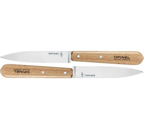 Набор ножей Opinel N112, нержавеющая сталь, для очистки овощей. 001223