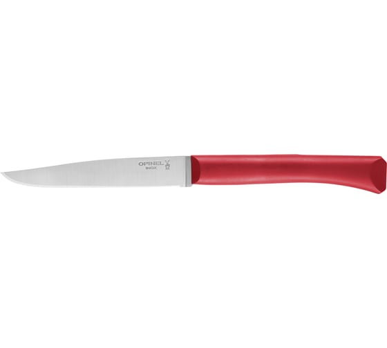 Столовый нож Opinel N125, полимерная ручка, нерж. сталь, красный, 001902