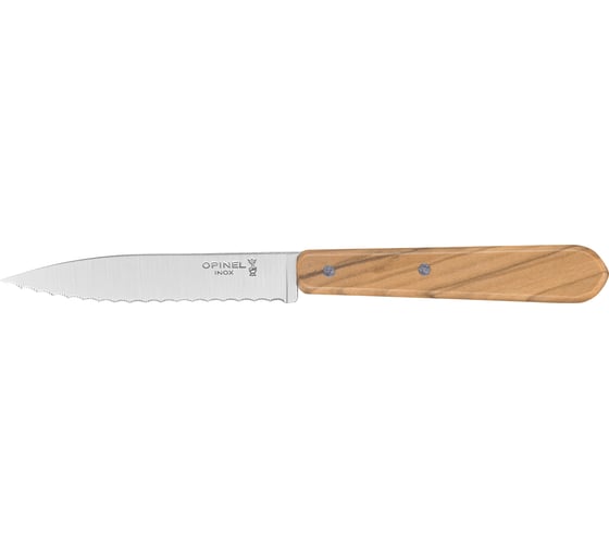 Набор ножей Opinel Set Les Essentiels Olive деревянная рукоять, нержавеющая сталь, коробка, 002163