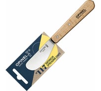 Нож для масла Opinel № 117, деревянная рукоять, блистер, нержавеющая сталь, 001933