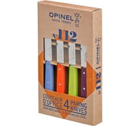 Набор ножей Opinel Set of 4 N112 assorted sweet pop colours, нержавеющая сталь, 4 шт./уп. 001381