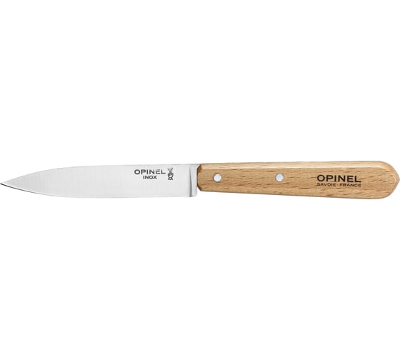 Набор ножей Opinel N102, углеродистая сталь, для очистки овощей. 001222