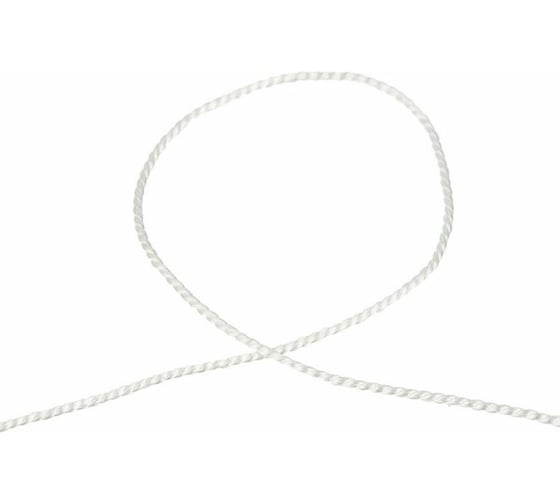 Нить лавсановая для прошивки BRAUBERG белая, диаметр 1 мм, 1000 м, Лш 210, Original, 608921