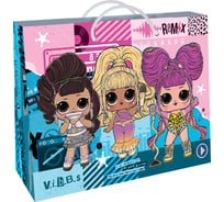 Пакет подарочный большой ND Play LOL Surprise 3, розовый, 400x300x140 мм 299867