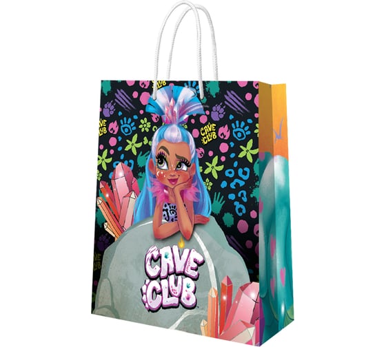 Пакет подарочный большой ND Play Cave Club, 335x406x155 мм 298518