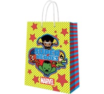 Пакет подарочный большой ND Play Marvel 0, 330x455x100 мм, чиби 298546