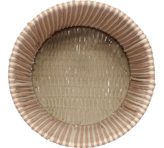 Корзина плетеная Dholak Beige из коллекции Ethnic Tkano размер S TK24-ST_BA0042