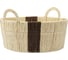 Корзина плетеная круглая Bodhran Chocolate из коллекции Ethnic Tkano размер L TK24-ST_BA0019 1