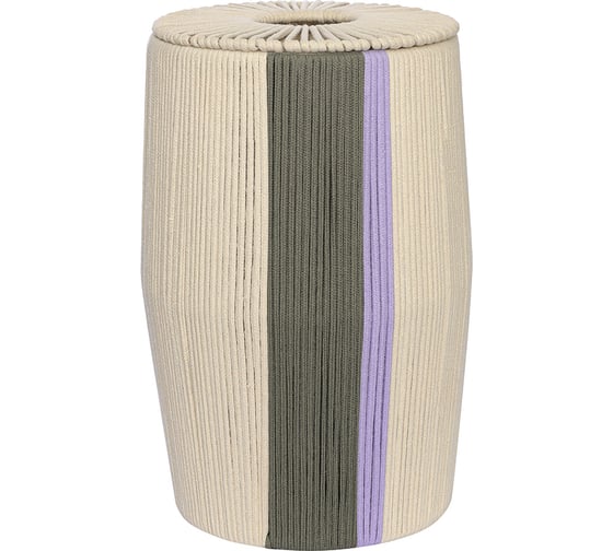 Корзина плетеная Conga Grey из коллекции Ethnic Tkano размер M TK24-ST_BA0033 1