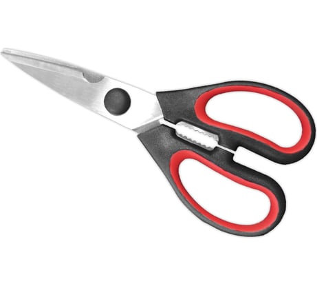 Ножницы Lara 19.5 см прорезиненные ручки, сверхострая заточка, блистер LR05-95 BLISTER