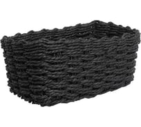 Корзина для хранения Bergenson Bjorn Hagen, 22x14x9 см, черная BB0000638