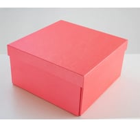 Складная сборная коробка для хранения Cartonnage формат ИКЕА, серия Рафаэль, 29x29x28 см, Рафаэль 4, винный RF4.28.27.K