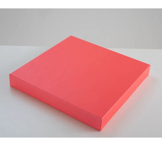 Складная сборная коробка для хранения Cartonnage формат ИКЕА, серия Рафаэль, 29x29x28 см, Рафаэль 4, винный RF4.28.27.K