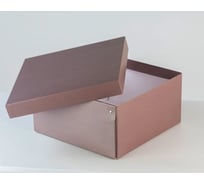 Складная сборная коробка для хранения Cartonnage формат ИКЕА, серия Рафаэль, 29x29x28 см, Рафаэль 4, миланский орех RF4.28.28.K