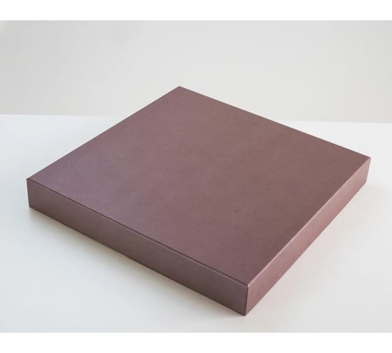 Складная сборная коробка для хранения Cartonnage формат ИКЕА, серия Рафаэль, 29x29x28 см, Рафаэль 4, миланский орех RF4.28.28.K