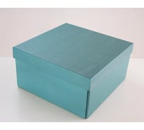 Складная сборная коробка для хранения Cartonnage формат ИКЕА, серия Рафаэль, 31x31x15,5 см, Рафаэль 4, фьорд RF4.27.26.P